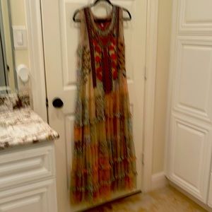 Johnny Was size L dress beautiful